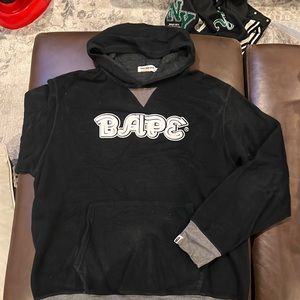 A bathing ape mens hoodie